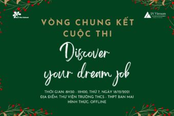 THÔNG BÁO VÒNG CHUNG KẾT CUỘC THI DISCOVER YOUR DREAM JOB