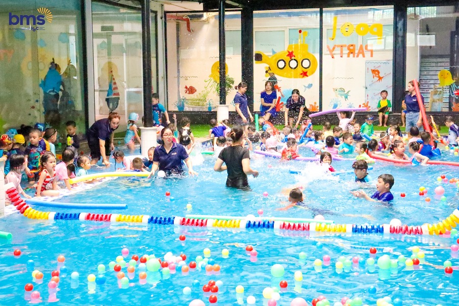 Lễ hội nước sôi động tại Trường Mầm non Ban Mai