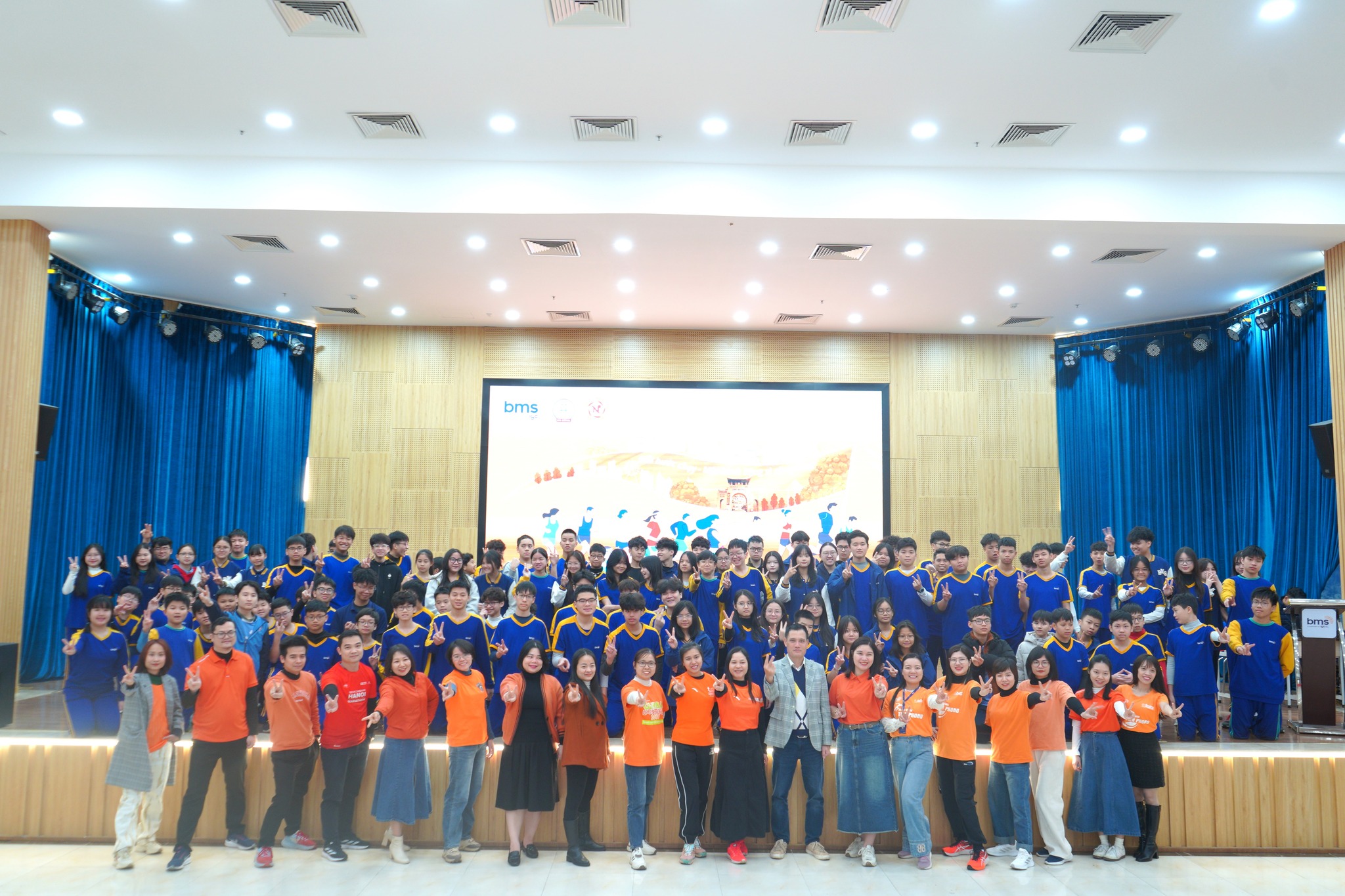 BMSers THCS- THPT Ban Mai sẵn sàng chinh phục 21 ngày thay đổi tích cực cùng giải chạy EDURACE 2025