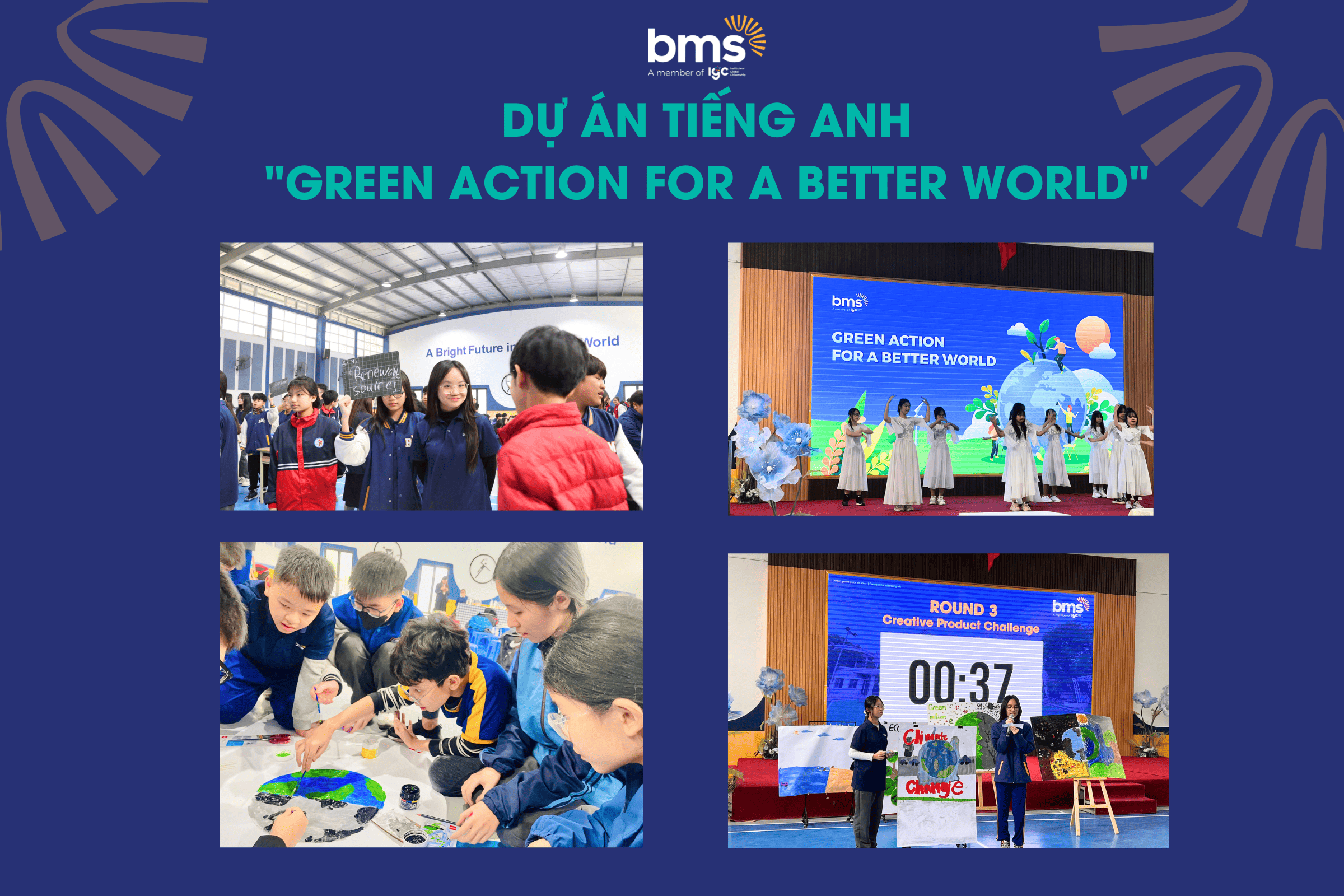 Học Tiếng Anh thú vị cùng Dự án "Green Action for a Better World"