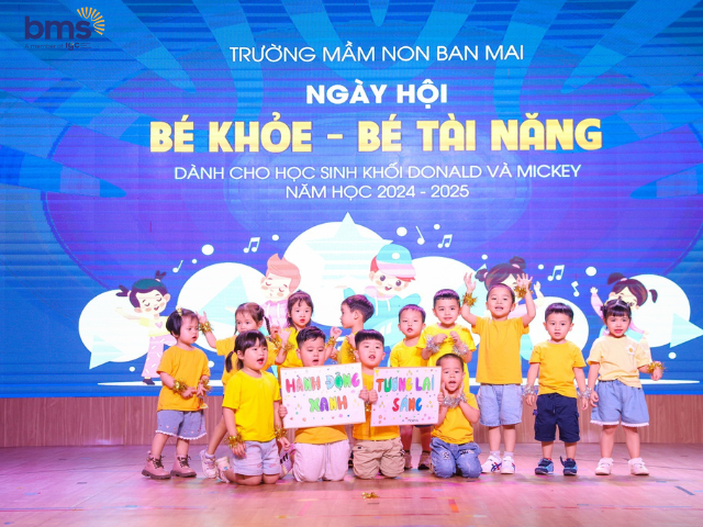 Ngày hội bé khỏe - Bé tài năng: Nơi những chiếc lá non vươn mình đón nắng