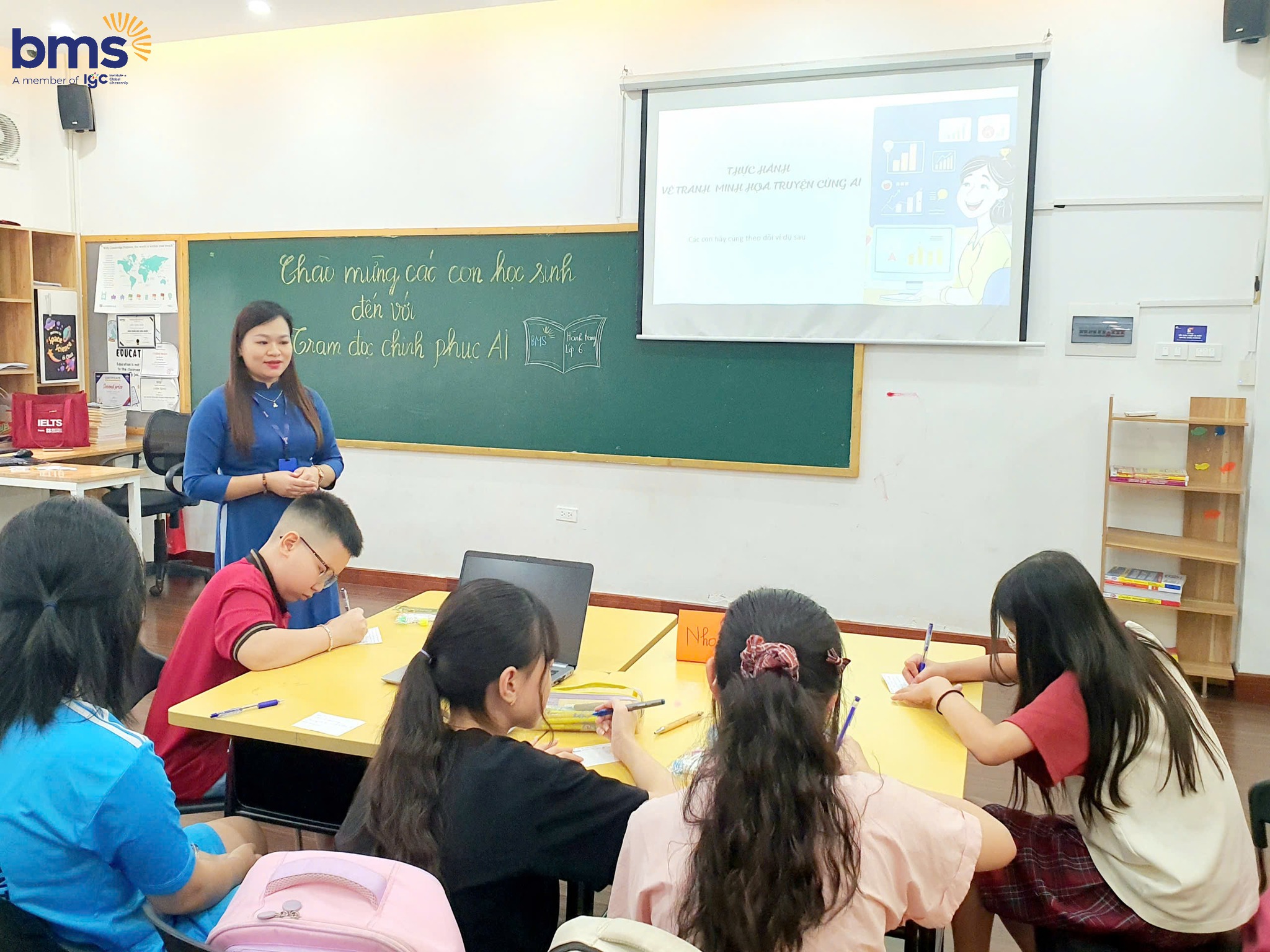 Tự tin làm học sinh lớp 6: Một ngày trải nghiệm đáng nhớ của các bạn học sinh lớp 5 tại BMS