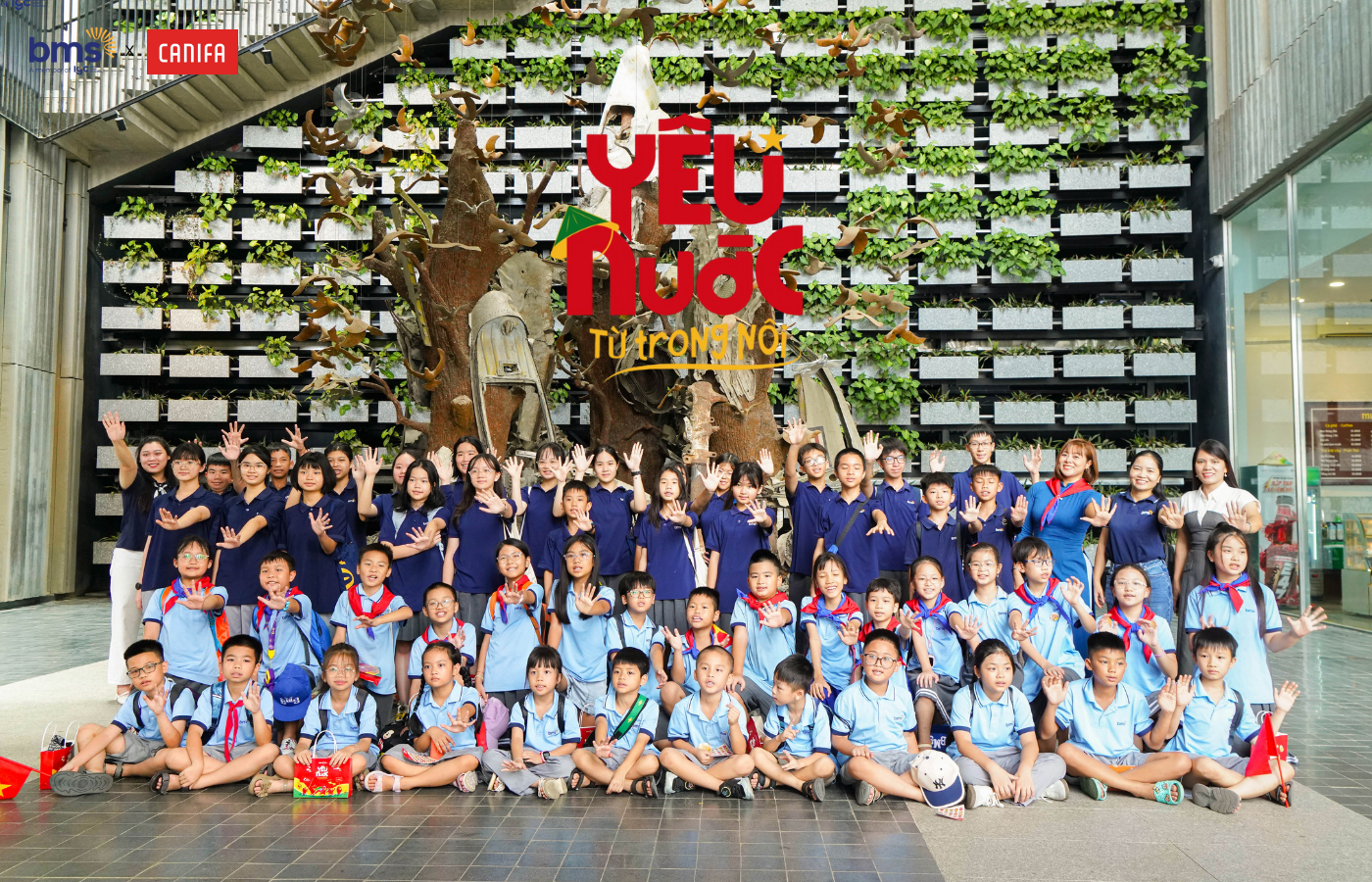 Kidtour “Yêu nước từ trong nôi” – Hành trình trải nghiệm văn hóa và lịch sử của học sinh BMS cùng Canifa
